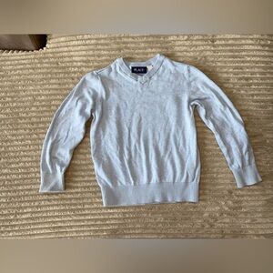 ✨ The Children’s Place Light Blue Cotton Sweater (Size 5/6) 🧼👕